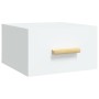 Mesita de noche de pared blanco 35x35x20 cm de vidaXL, Mesitas de noche - Ref: Foro24-812834, Precio: 32,38 €, Descuento: %