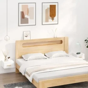 Wand-Nachttische 2 Stück weiß 35x35x20 cm von vidaXL, Nachttische - Ref: Foro24-812835, Preis: 55,94 €, Rabatt: %