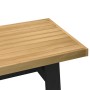 Mesa de centro NOAIN patas en A madera maciza pino 120x60x40 cm en Mesas de centro | Comprar online en Foru.es