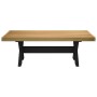 Mesa de centro NOAIN patas en X madera maciza pino 120x60x40 cm en Mesas de centro | Comprar online en Foru.es