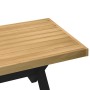 Mesa de centro NOAIN patas en X madera maciza pino 120x60x40 cm en Mesas de centro | Comprar online en Foru.es