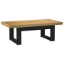 Mesa de centro NOAIN patas en U madera maciza pino 120x60x40 cm en Mesas de centro | Comprar online en Foru.es