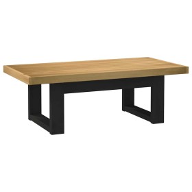 Mesa de centro NOAIN patas en U madera maciza pino 120x60x40 cm en Mesas de centro | Comprar online en Foru.es