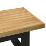 Mesa de centro NOAIN patas en U madera maciza pino 120x60x40 cm en Mesas de centro | Comprar online en Foru.es