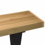 Mesa consola NOAIN patas en X madera maciza pino 120x30x75 cm en Mesas consola | Comprar online en Foru.es