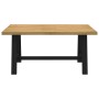 Mesa comedor NOAIN patas forma A madera maciza pino 160x90x75cm en Mesas de comedor | Comprar online en Foru.es
