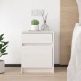 Mesitas de noche 2 uds madera maciza pino blanco 40x31x50 cm de vidaXL, Mesitas de noche - Ref: Foro24-808126, Precio: 79,09 ...