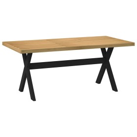 Mesa comedor NOAIN patas forma X madera maciza pino 180x90x75cm en Mesas de comedor | Comprar online en Foru.es