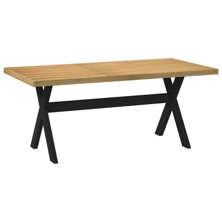 Mesa comedor NOAIN patas forma X madera maciza pino 180x90x75cm en Mesas de comedor | Comprar online en Foru.es