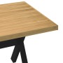 Mesa comedor NOAIN patas forma X madera maciza pino 180x90x75cm en Mesas de comedor | Comprar online en Foru.es