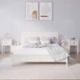 Mesitas de noche 2 uds madera de pino blanco 79,5x38x65,5 cm de vidaXL, Mesitas de noche - Ref: Foro24-814542, Precio: 119,34...