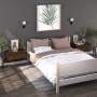 Mesita de noche de pared 2 unidades color roble ahumado de vidaXL, Mesitas de noche - Ref: Foro24-816941, Precio: 61,44 €, De...