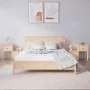 Mesitas de noche 2 uds madera maciza de pino 79,5x38x65,5 cm de vidaXL, Mesitas de noche - Ref: Foro24-814540, Precio: 99,79 ...