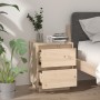 Mesitas de noche 2 uds madera maciza de pino 40x35x50 cm de vidaXL, Mesitas de noche - Ref: Foro24-813316, Precio: 95,48 €, D...