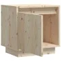 Nachttische 2 Stk. massives Zirbenholz 40x30x40 cm von vidaXL, Nachttische - Ref: Foro24-813306, Preis: 68,43 €, Rabatt: %