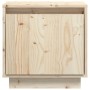 Mesitas de noche 2 uds madera maciza de pino 40x30x40 cm de vidaXL, Mesitas de noche - Ref: Foro24-813306, Precio: 69,30 €, D...