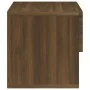Wall bedside table 2 pcs oak brown by vidaXL, Nightstands - Ref: Foro24-816951, Price: 73,19 €, Discount: %
