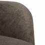 Sofá Loveseat gris oscuro 110 cm cuero sintética en Sofás | Comprar online en Foru.es