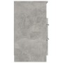 Mesita de noche madera contrachapada gris hormigón de vidaXL, Mesitas de noche - Ref: Foro24-811240, Precio: 56,02 €, Descuen...