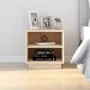 Mesitas de noche 2 unidades madera maciza de pino 40x34x40 cm de vidaXL, Mesitas de noche - Ref: Foro24-813326, Precio: 52,28...