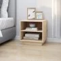 Mesitas de noche 2 unidades madera maciza de pino 40x34x40 cm de vidaXL, Mesitas de noche - Ref: Foro24-813326, Precio: 52,28...