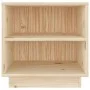 Mesitas de noche 2 unidades madera maciza de pino 40x34x40 cm de vidaXL, Mesitas de noche - Ref: Foro24-813326, Precio: 52,28...