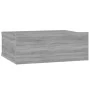 Mesita de noche flotante 2 uds madera gris Sonoma 40x30x15 cm de vidaXL, Mesitas de noche - Ref: Foro24-815285, Precio: 43,48...