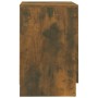 Mesitas de noche 2 uds contrachapado roble ahumado 38x35x56 cm de vidaXL, Mesitas de noche - Ref: Foro24-815322, Precio: 65,8...