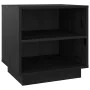 Nachttische 2 Stück aus massivem schwarzem Kiefernholz 40x34x40 cm von vidaXL, Nachttische - Ref: Foro24-813334, Preis: 43,74...