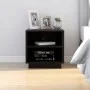 Nachttische 2 Stück aus massivem schwarzem Kiefernholz 40x34x40 cm von vidaXL, Nachttische - Ref: Foro24-813334, Preis: 43,74...