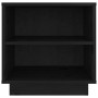 Mesitas de noche 2 uds madera maciza de pino negro 40x34x40 cm de vidaXL, Mesitas de noche - Ref: Foro24-813334, Precio: 43,7...