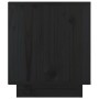 Mesitas de noche 2 uds madera maciza de pino negro 40x34x40 cm de vidaXL, Mesitas de noche - Ref: Foro24-813334, Precio: 43,7...