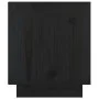 Nachttische 2 Stück aus massivem schwarzem Kiefernholz 40x34x40 cm von vidaXL, Nachttische - Ref: Foro24-813334, Preis: 43,74...