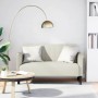 Sofá Loveseat terciopelo crema 109 cm en Sofás | Comprar online en Foru.es