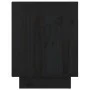 Nachttische 2 Stk. massives Kiefernholz schwarz 40x30x40 cm von vidaXL, Nachttische - Ref: Foro24-813344, Preis: 44,41 €, Rab...
