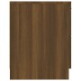 Mesitas de noche 2 uds madera contrachapada color roble marrón de vidaXL, Mesitas de noche - Ref: Foro24-817038, Precio: 82,9...