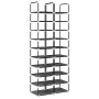 Zapateros 2 uds 10 niveles negro 33x33x174 cm tejido no tejido en Zapateros y organizadores de calzado | Comprar online en Foru.