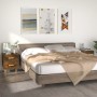 Mesitas de noche 2 unidades color roble ahumado 40x35x47,5 cm de vidaXL, Mesitas de noche - Ref: Foro24-817286, Precio: 57,50...