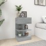 Mesita de noche madera contrachapada gris Sonoma 40x35x65 cm de vidaXL, Mesitas de noche - Ref: Foro24-816043, Precio: 53,58 ...