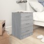 Mesitas de noche 2 uds madera gris Sonoma 38x35x56 cm de vidaXL, Mesitas de noche - Ref: Foro24-815324, Precio: 111,04 €, Des...