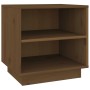 Mesitas de noche 2 uds madera de pino marrón miel 40x34x40 cm de vidaXL, Mesitas de noche - Ref: Foro24-813332, Precio: 49,15...