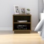 Mesitas de noche 2 uds madera de pino marrón miel 40x34x40 cm de vidaXL, Mesitas de noche - Ref: Foro24-813332, Precio: 49,15...
