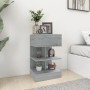 Mesitas de noche 2 uds madera gris Sonoma 40x35x65 cm de vidaXL, Mesitas de noche - Ref: Foro24-816044, Precio: 91,08 €, Desc...
