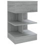 Mesitas de noche 2 uds madera gris Sonoma 40x35x65 cm de vidaXL, Mesitas de noche - Ref: Foro24-816044, Precio: 91,08 €, Desc...
