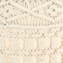Puf de macramé hecho a mano algodón 45x30 cm de vidaXL, Otomanas - Ref: Foro24-324001, Precio: 78,93 €, Descuento: %