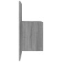 Mesita de noche de pared gris Sonoma de vidaXL, Mesitas de noche - Ref: Foro24-816966, Precio: 38,70 €, Descuento: %