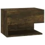 Nachttisch aus geräucherter Eiche von vidaXL, Nachttische - Ref: Foro24-816946, Preis: 37,05 €, Rabatt: %
