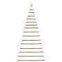Árbol de Navidad colgante con estrella en la punta, 100 x 210 cm, rama natural en Decoración Festiva y Estacional | Comprar onli
