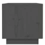Mesita de noche madera maciza de pino gris 40x34x35 cm de vidaXL, Mesitas de noche - Ref: Foro24-818289, Precio: 36,91 €, Des...
