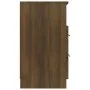 Nachttisch aus braunem Eichensperrholz von vidaXL, Nachttische - Ref: Foro24-817043, Preis: 57,83 €, Rabatt: %